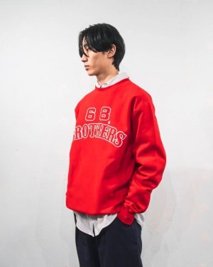 画像1: RW Crew Sweat "68&BROTHERS"