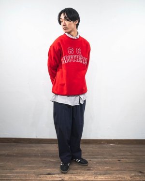 画像2: RW Crew Sweat "68&BROTHERS"