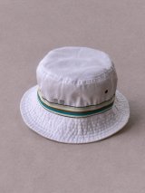 Stripe Bucket Hat 68 emb.