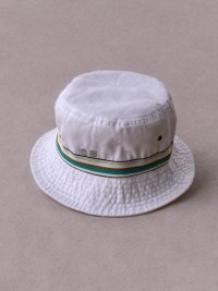 Stripe Bucket Hat 68 emb.