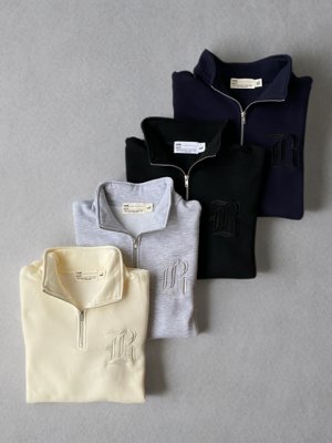 画像14: Half Zip Sweat Old B emb.