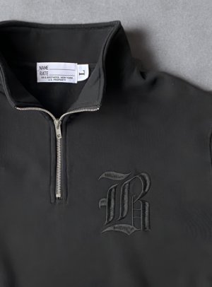 画像13: Half Zip Sweat Old B emb.