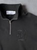 画像13: Half Zip Sweat Old B emb. (13)