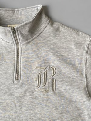 画像11: Half Zip Sweat Old B emb.