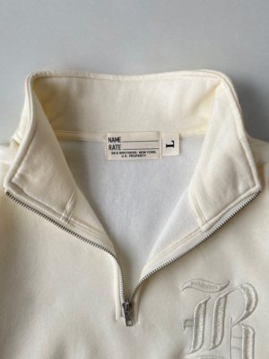 画像7: Half Zip Sweat Old B emb.