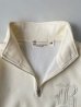 画像7: Half Zip Sweat Old B emb. (7)