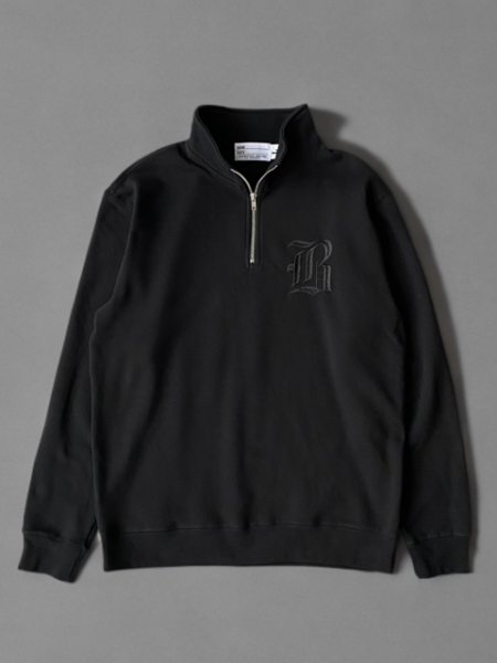 画像5: Half Zip Sweat Old B emb. (5)