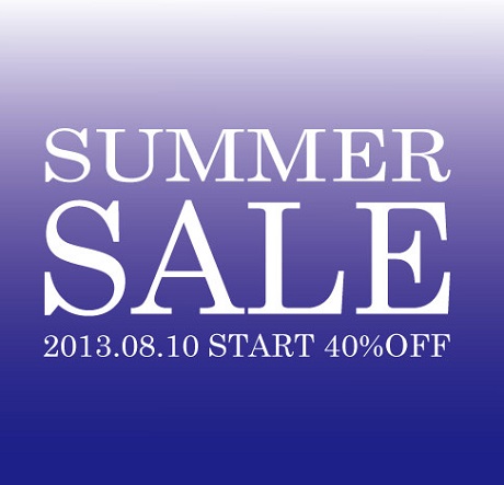 2013 SUMMER SALE